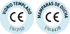 Logos certificado vidrio templado y antical